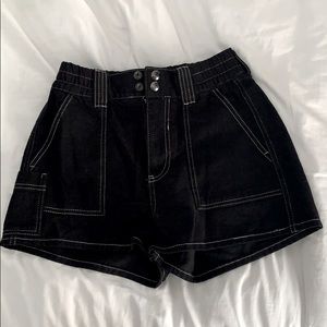 Black “skate” Urban Outfitters shorts